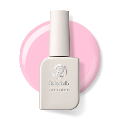 Gel Polish Cream Rose Filler Base 8 ml RobyNails smalto semipermanente