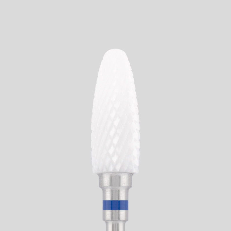 Ceramic bit "corn" blue, L-14,0 mm., Ø6,0 mm