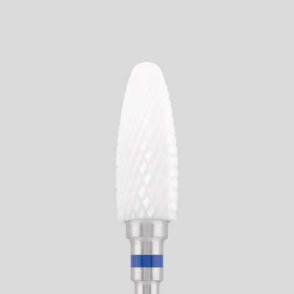 Ceramic bit "corn" blue, L-14,0 mm., Ø6,0 mm