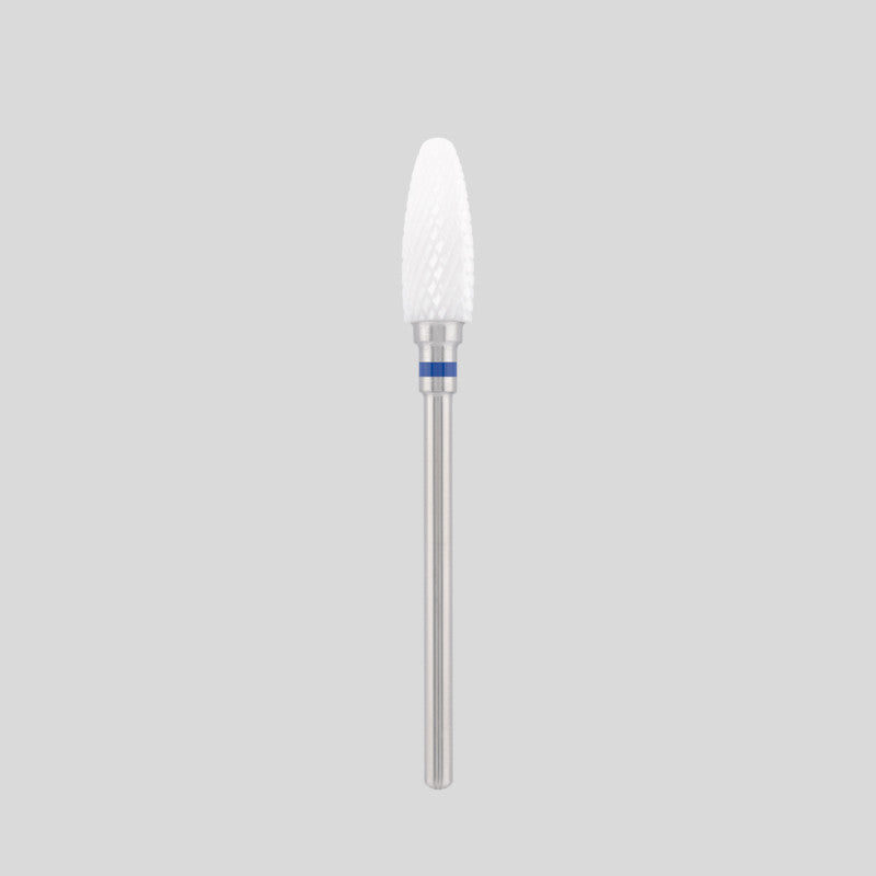 Ceramic bit "corn" blue, L-14,0 mm., Ø6,0 mm