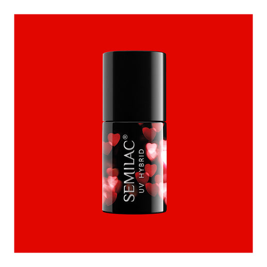 Semilac - UV Gel Polish - #317 Neon Red