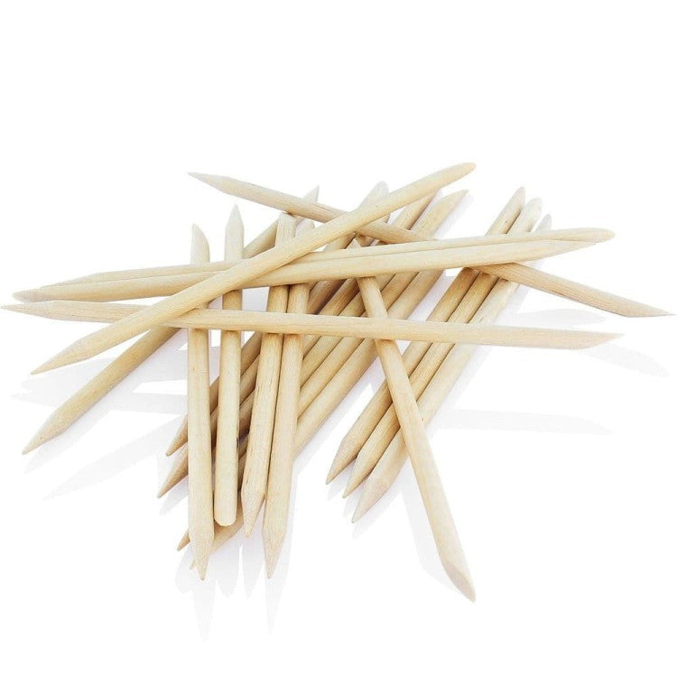 Bastoncini in legno d'arancio 9,5 cm, 100 pz