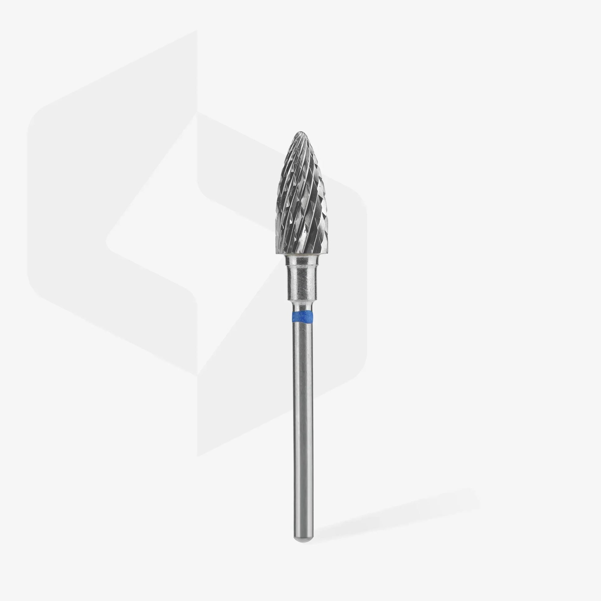 STALEKS Carbide nail drill bit, pine cone, blue, EXPERT diameter 6 mm/working part 14 mm - Lady&Oscar