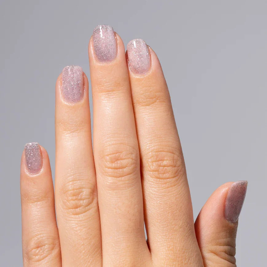 LACQWEAR MNP Gel Polish 47 Glitter Argento - Lady&Oscar