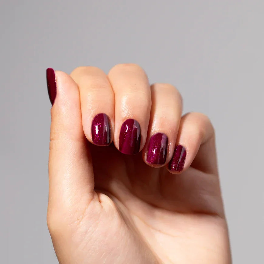 LACQWEAR MNP Gel Polish 280 BLACK CHERRY - Lady&Oscar