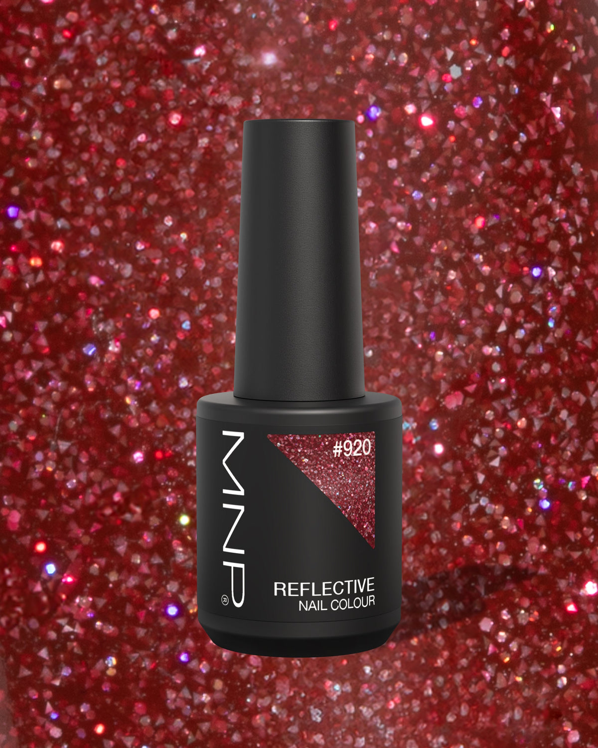 Gelegant 920 Nebula smalto semipermanente Reflective rosso berry 8ml, Limited Edition Shooting Stars MNP