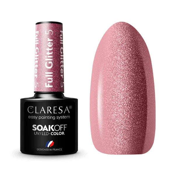 Claresa Smalto Semipermanente 5 Full Glitter - 5g - Lady&Oscar