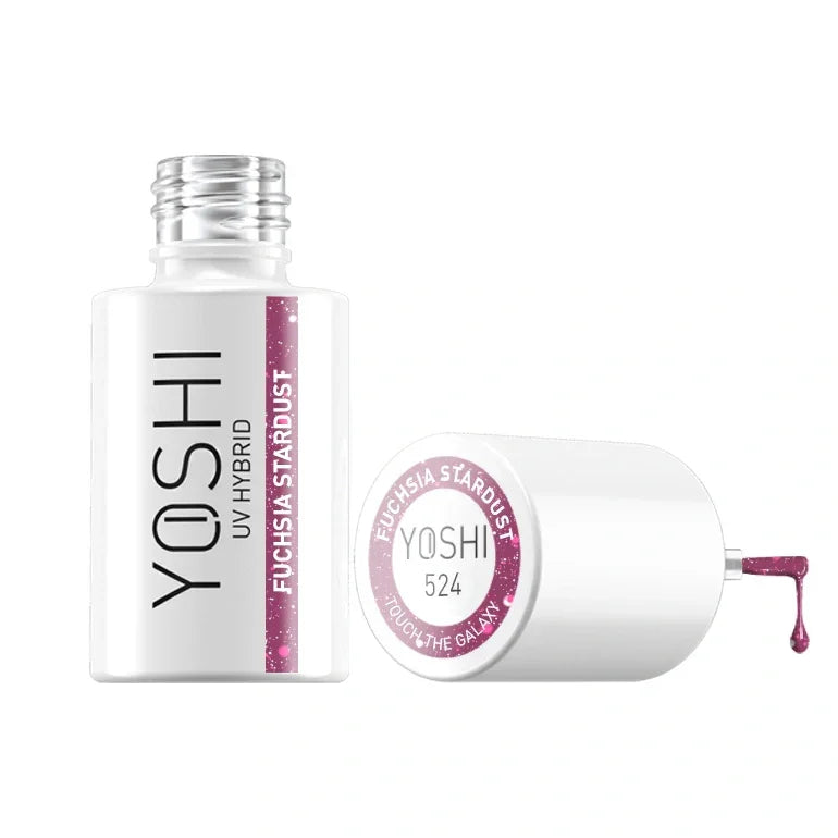 Yoshi Smalto Semipermanente Fuchsia Stardust 6 ml 524 - Lady&Oscar