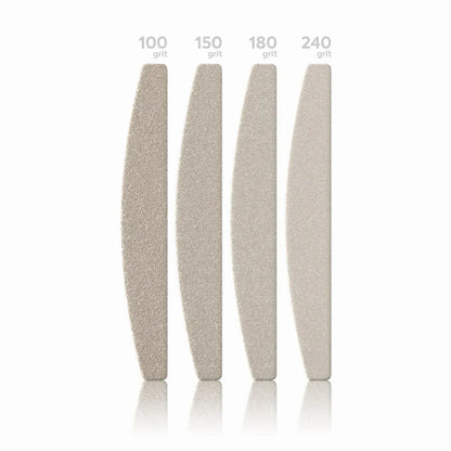 Lime morbide "Mezzaluna" 162*24 mm -180 grana (50 pz/confezione)
