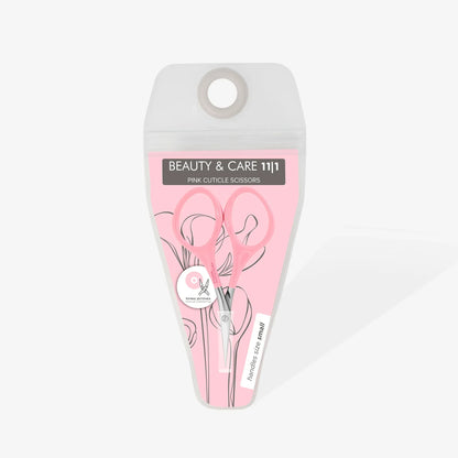 STALEKS Forbici per cuticole rosa BEAUTY & CARE 11 TIPO 1 - Lady&Oscar