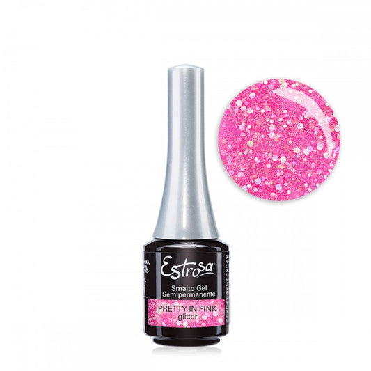 Estrosa - Smalto Gel Semipermanente - 7916 Pretty In Pink 7ml