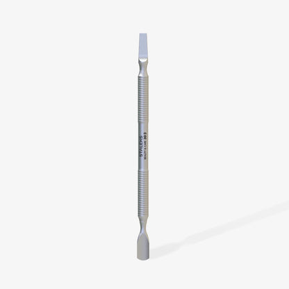 STALEKS Spatola per manicure (pusher arrotondato + pulsante dritto) BEAUTY & CARE 30 TYPE 2 - Lady&Oscar