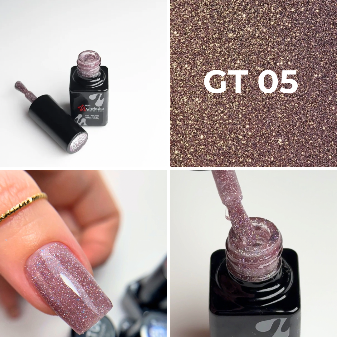 Dettaglio di Molekula Gel polish Glint Touch - GT05 6ml