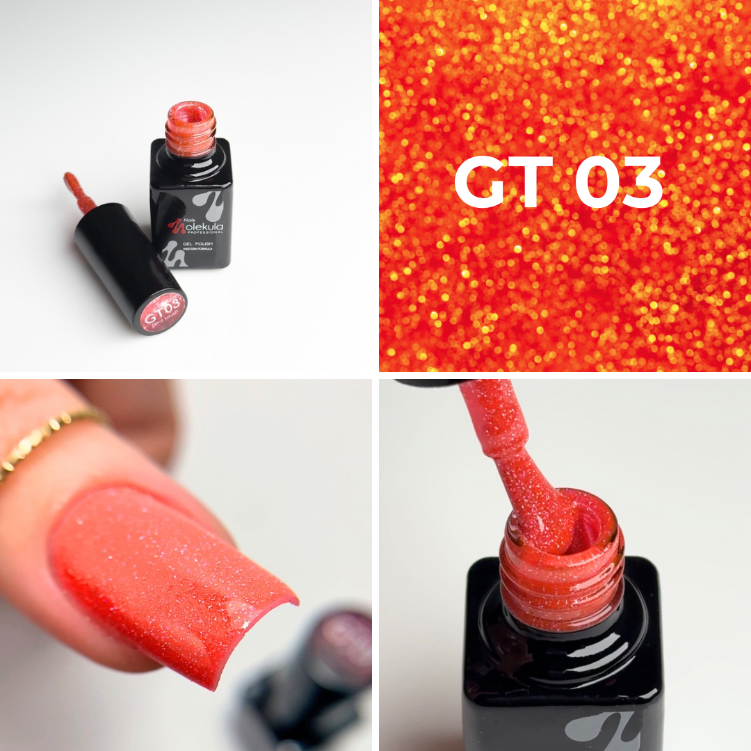 Dettaglio di Molekula Gel polish Glint Touch - GT03 6ml