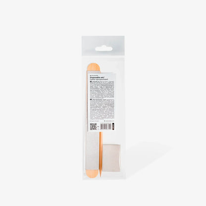 Set monouso STALEKS PRO (papmAm Mix su base di legno 100/180 grit, buff 180/240 grit, bastoncino arancione 110 mm) - Lady&Oscar