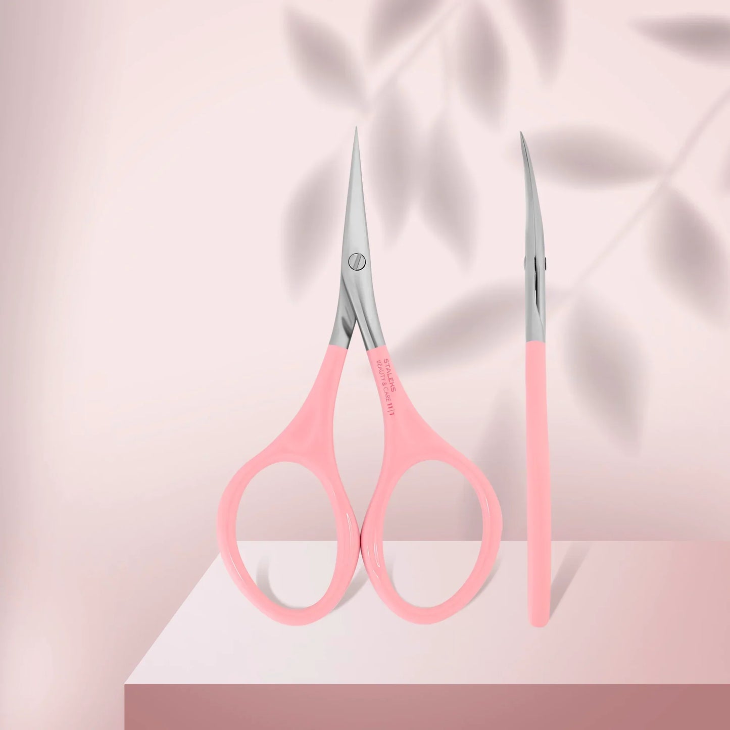 STALEKS Forbici per cuticole rosa BEAUTY & CARE 11 TIPO 1 - Lady&Oscar