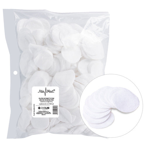 Alle Med Dischetti di cotone, 500g circa 1000pz