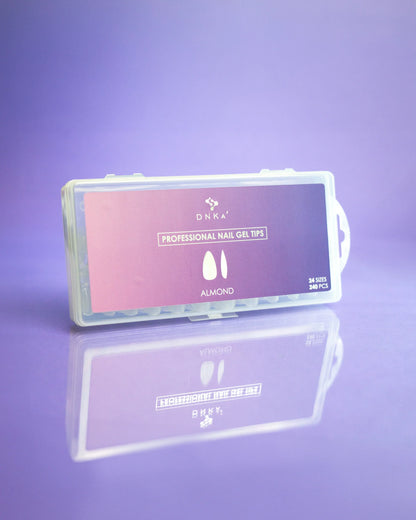 Tip Gel professionali ALMOND 240pcs DNKa - Lady&Oscar