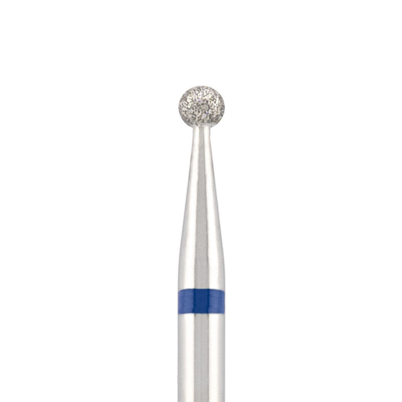 Diamond bit "ball" blue, Ø2,3 mm.