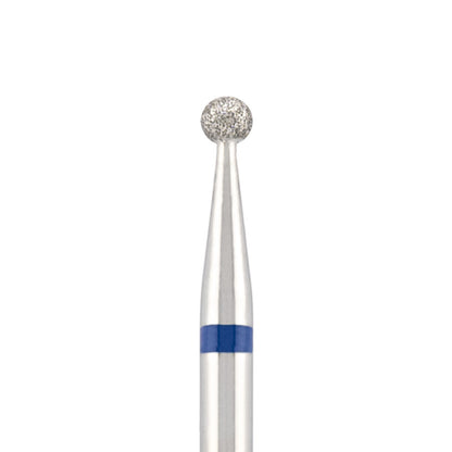 Diamond bit "ball" blue, Ø2,3 mm.