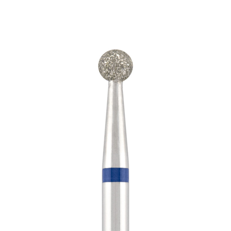 Diamond bit "ball" blue, Ø3,1 mm.