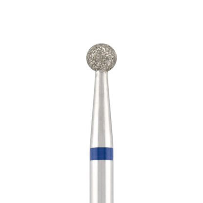 Diamond bit "ball" blue, Ø3,1 mm.
