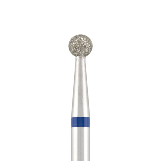 Diamond bit "ball" blue, Ø3,1 mm.