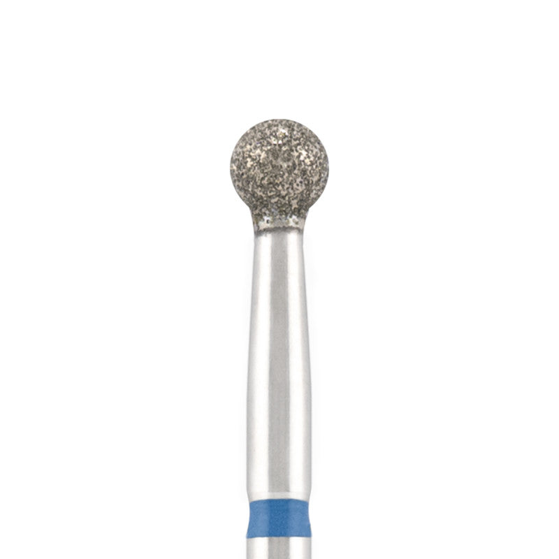 Diamond bit "ball" blue, Ø3,5 mm.