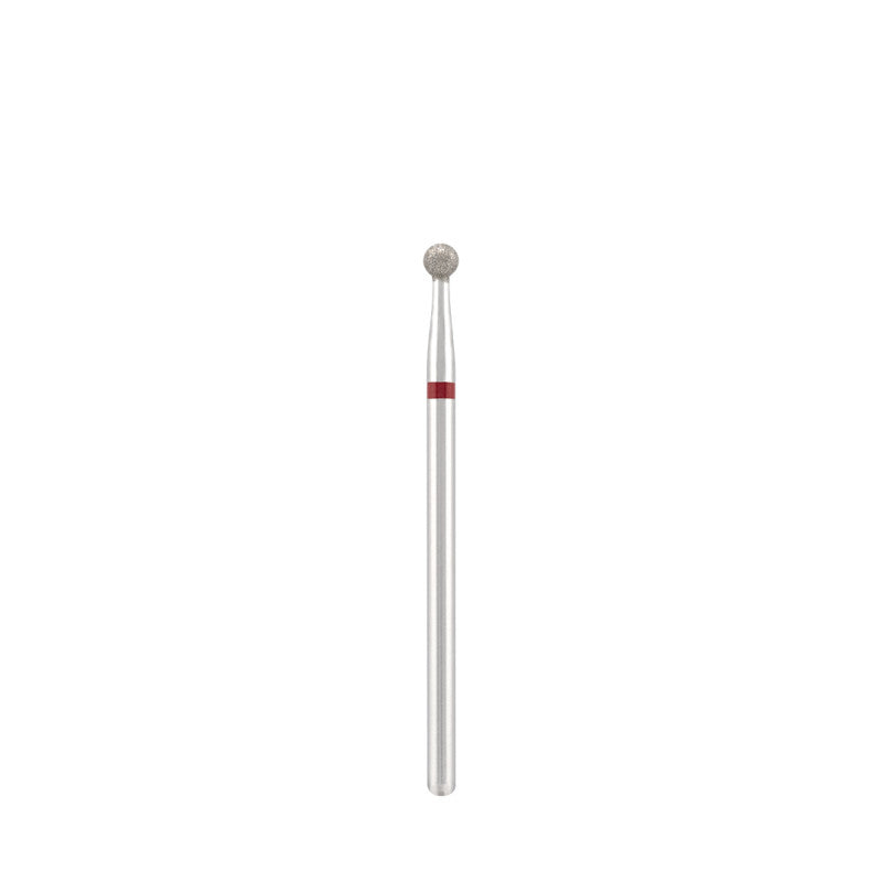 Diamond bit "ball" red, Ø3,1 mm.