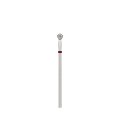 Diamond bit "ball" red, Ø3,5 mm.
