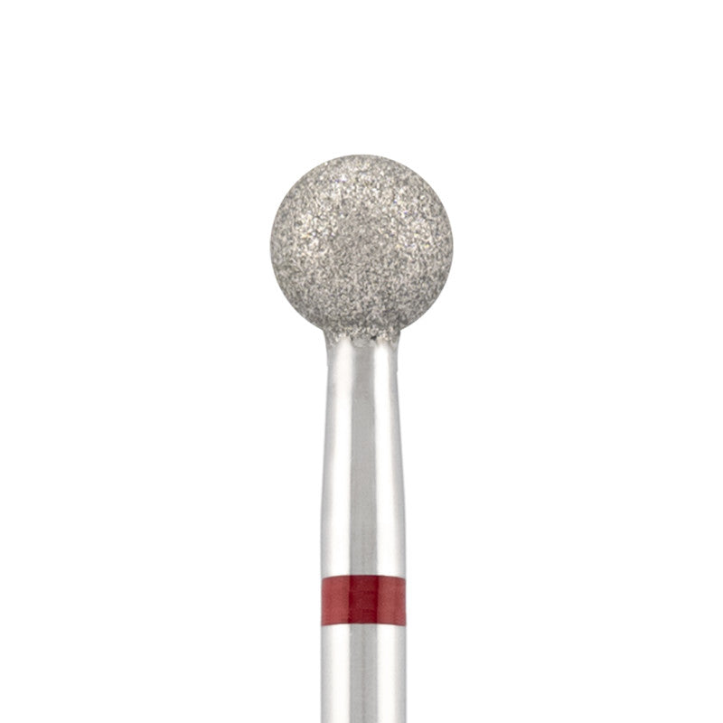 Diamond bit "ball" red, Ø4,0 mm.