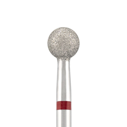 Diamond bit "ball" red, Ø4,0 mm.