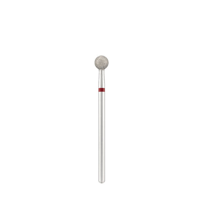 Diamond bit "ball" red, Ø4,0 mm.