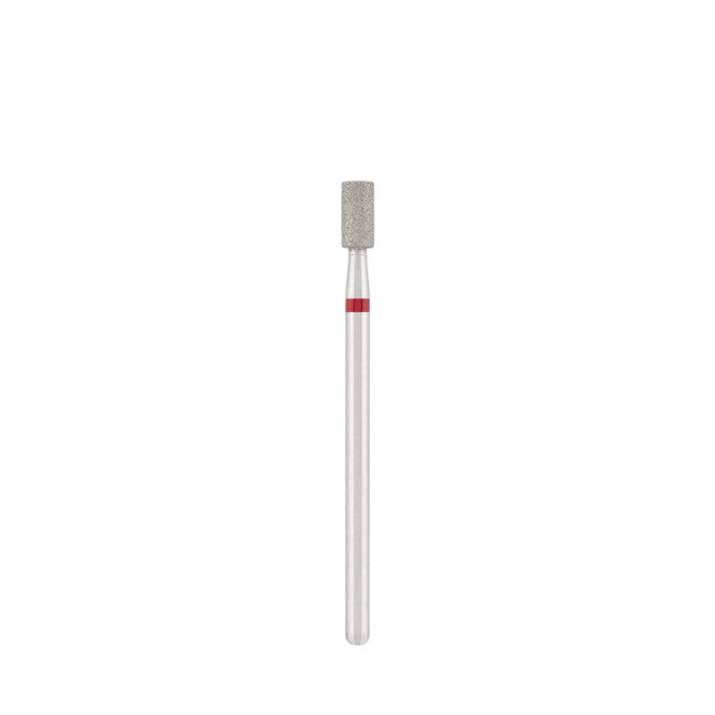 Diamond bit "cylinder" red, L-7,0 mm., Ø5,0 mm.