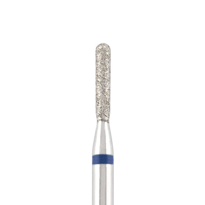 Vista alternativa di Diamond bit "rounded cylinder" blue, L-8,0 mm., Ø1,6 mm.