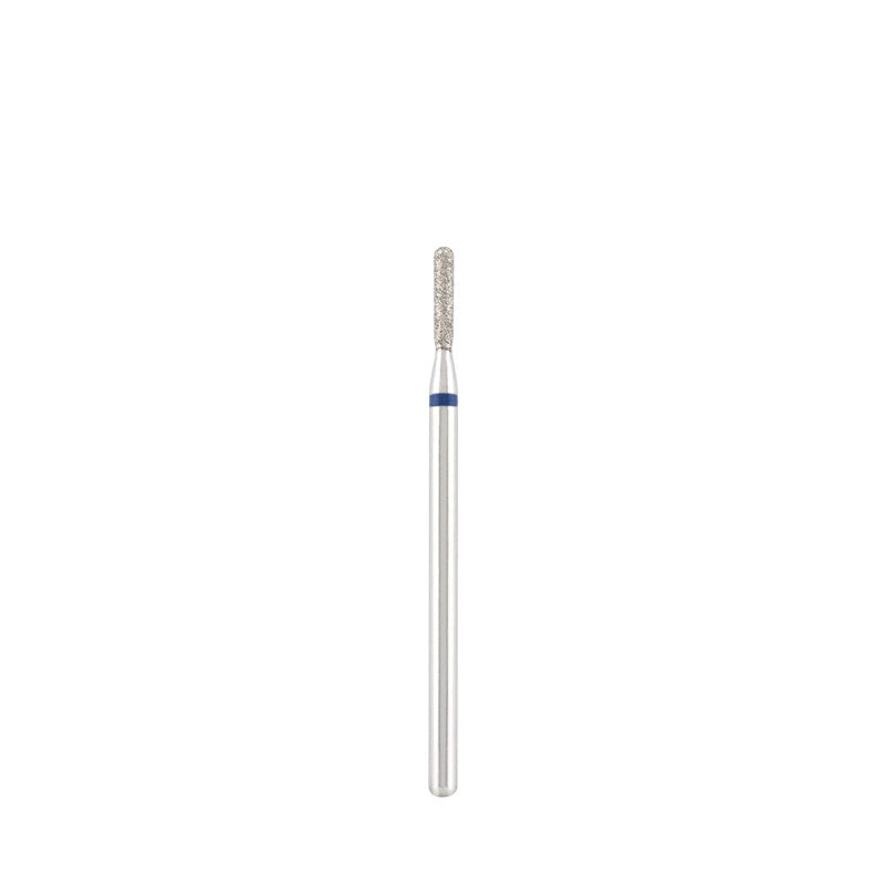 Dettaglio di Diamond bit "rounded cylinder" blue, L-8,0 mm., Ø1,6 mm.