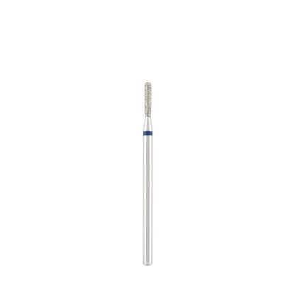 Dettaglio di Diamond bit "rounded cylinder" blue, L-8,0 mm., Ø1,6 mm.