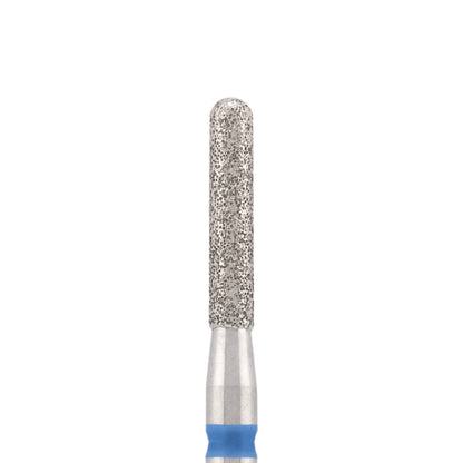 Vista alternativa di Diamond bit "rounded cylinder" blue, L-8,0 mm., Ø1,8 mm.