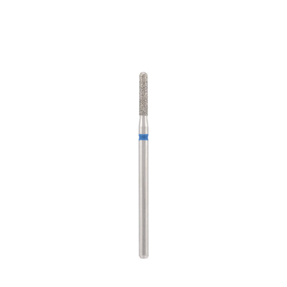 Dettaglio di Diamond bit "rounded cylinder" blue, L-8,0 mm., Ø1,8 mm.