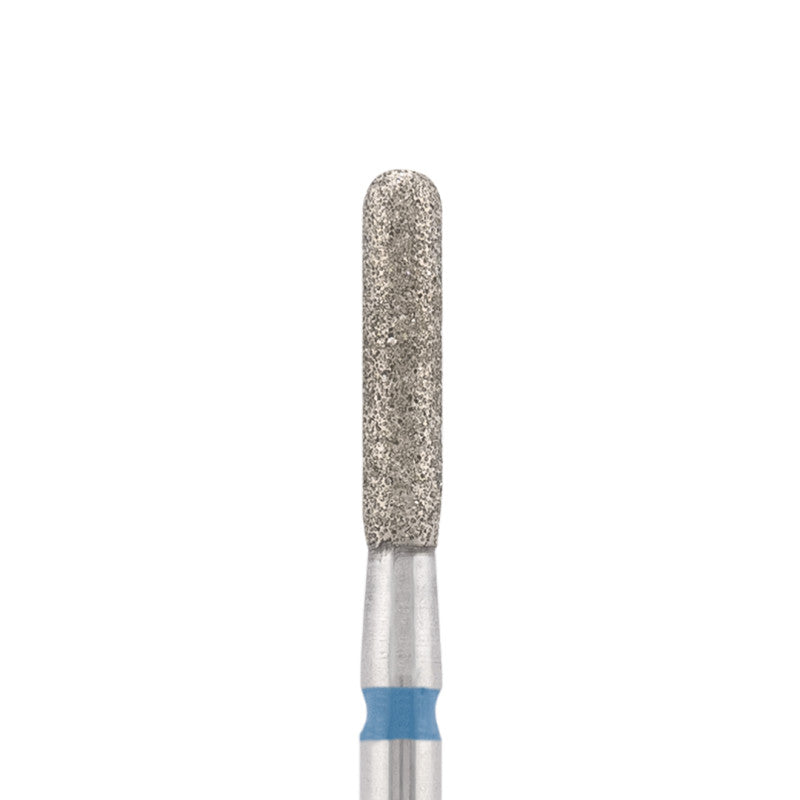 Vista alternativa di Diamond bit "rounded cylinder" blue, L-8,0 mm., Ø2,3 mm.