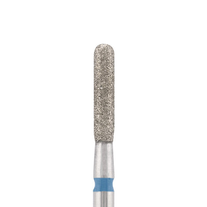 Vista alternativa di Diamond bit "rounded cylinder" blue, L-8,0 mm., Ø2,3 mm.