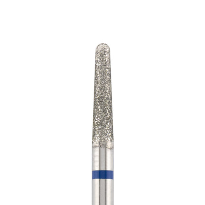 Vista alternativa di Diamond bit "rounded cone" blue, L-10,0 mm., Ø2,3 mm.