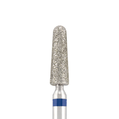 Vista alternativa di Diamond bit "rounded cone" blue, L-10,0 mm., Ø3,3 mm.