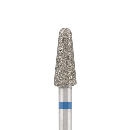 Vista alternativa di Diamond bit "rounded cone" blue, L-10,0 mm., Ø4,0 mm.