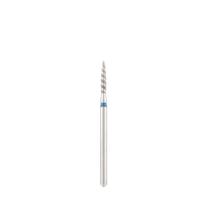 Dettaglio di Diamond bit "tornado" blue, L- 10,0 mm., Ø1,8 mm.