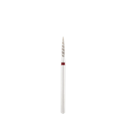 Dettaglio di Diamond bit "tornado" red, L- 10,0 mm., Ø1,8 mm.
