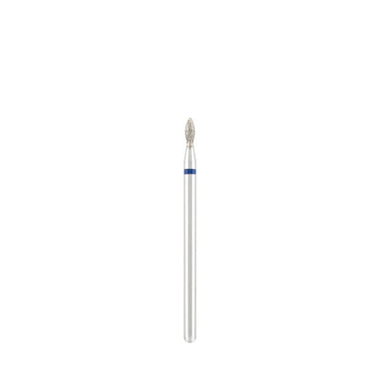 Dettaglio di Diamond bit "drop" blue, L- 4,5 mm., Ø1,8 mm.
