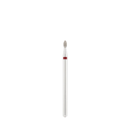 Dettaglio di Diamond bit "drop" red, L- 5,0 mm., Ø2,1 mm.