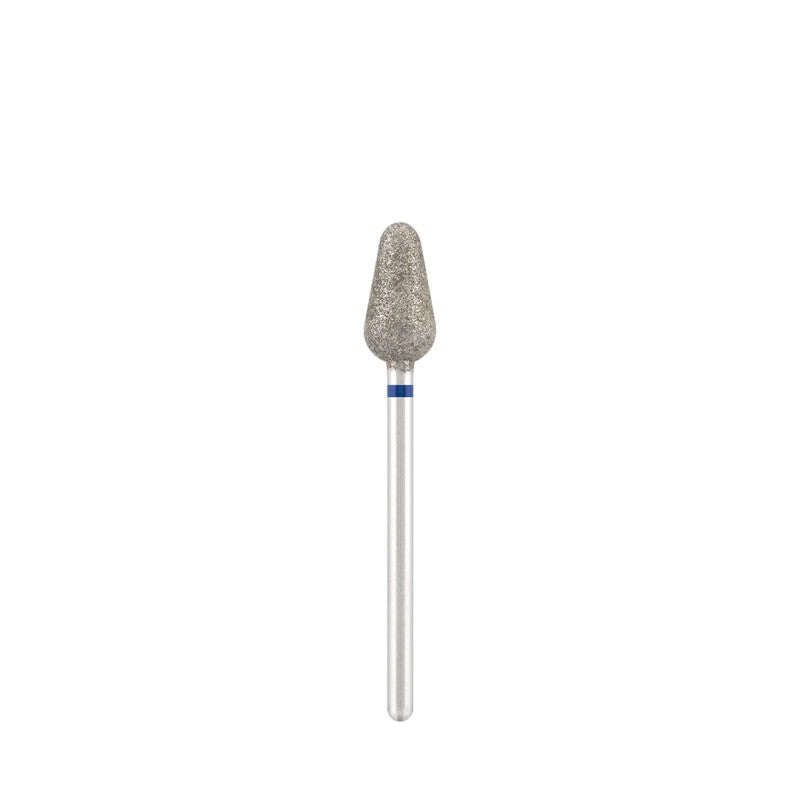 Dettaglio di Diamond bit "rounded drop" blue, L- 12,5 mm., Ø6,5 mm.
