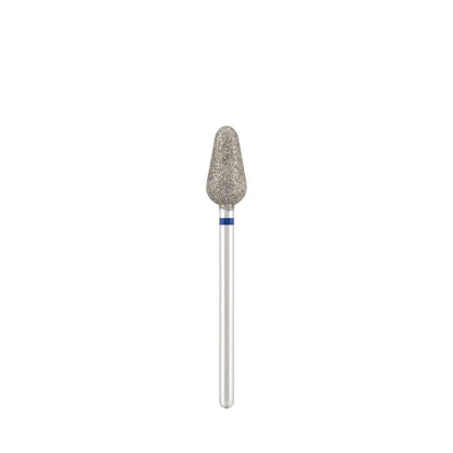 Dettaglio di Diamond bit "rounded drop" blue, L- 12,5 mm., Ø6,5 mm.